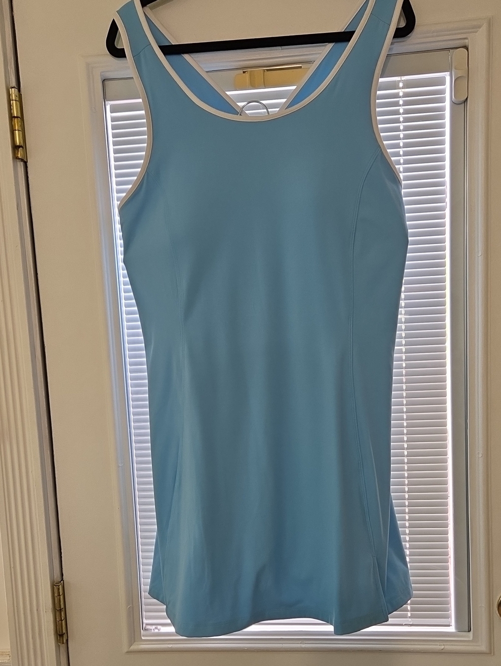 Light Blue Sleeveless Women’s Dress